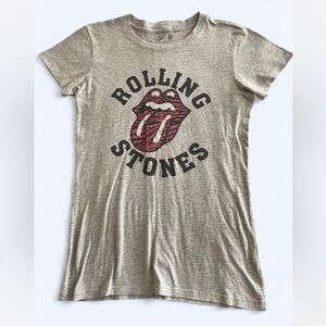 Rare Rolling Stones Rock and Roll Graphic T-Shirt M